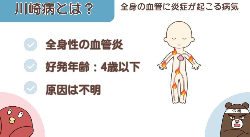 川崎病とは?の解説図解