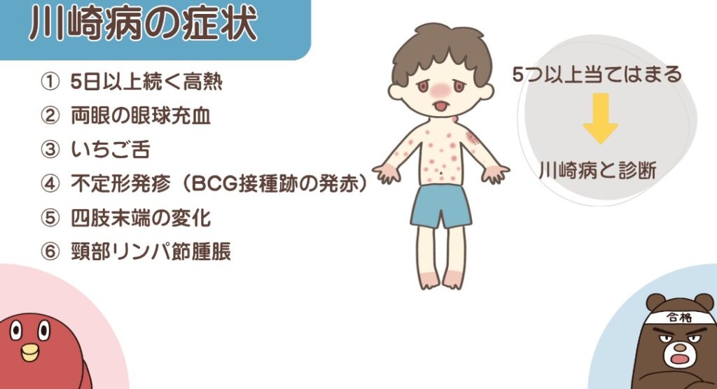 川崎病の症状まとめ
